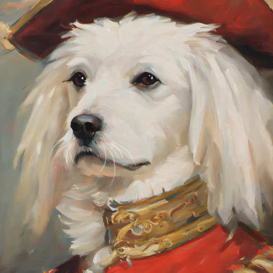 Cute Pet Into Oil Painting Pet Portrait Customization