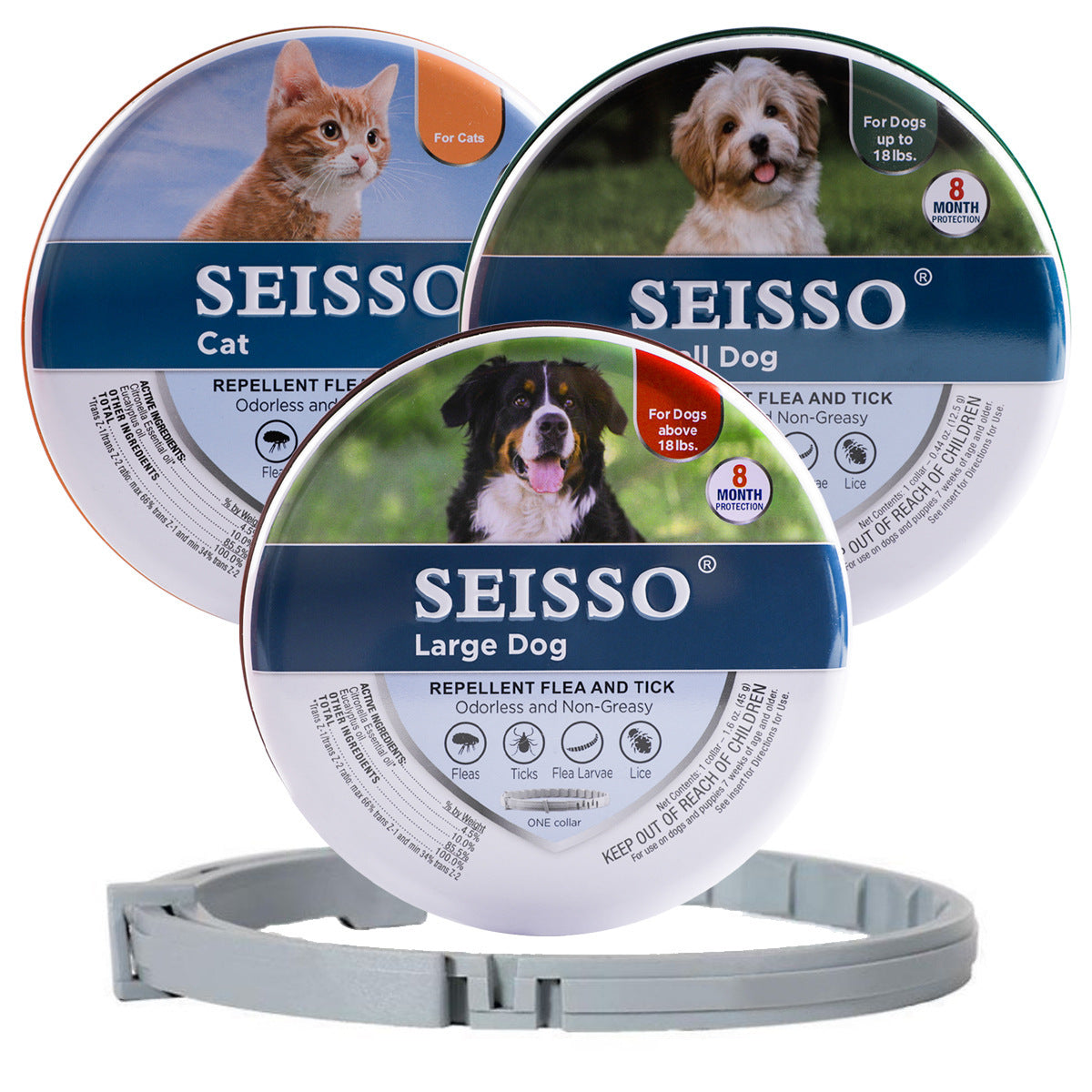 Pet Insect Repellent Small And Medium-sized Dogs And Cats Insect Repellent Collar